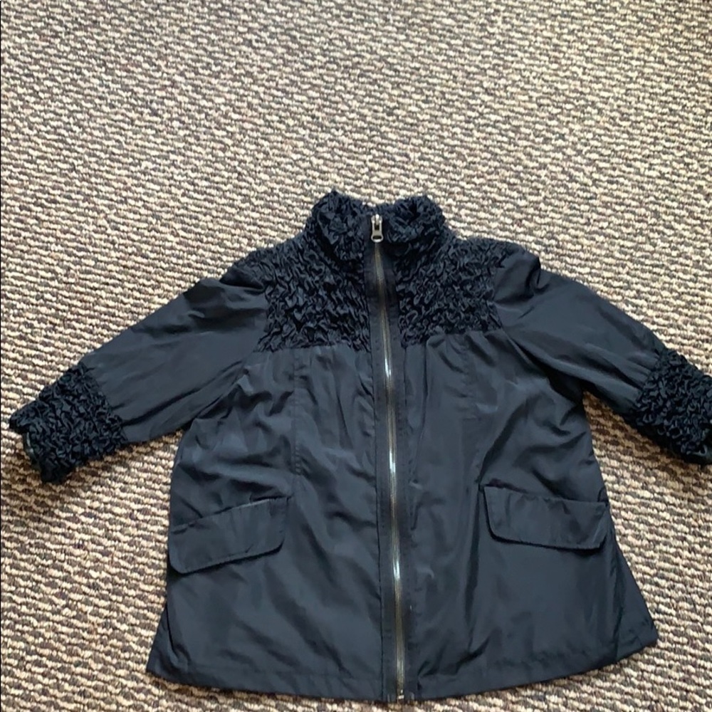 Luii black cropped Coat